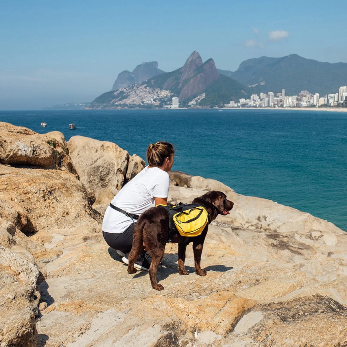 CACHORREIROS MOCHILA TRAIL AMARILLA2