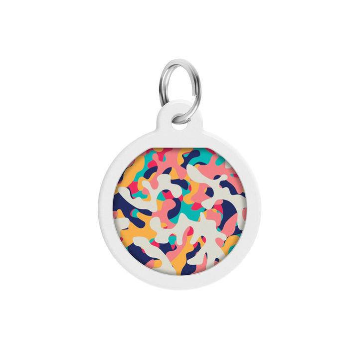 WAUDOG PLACA IDENTIFICACION SMART ID - MULTICOLORED CAMO - APP GRATIS2