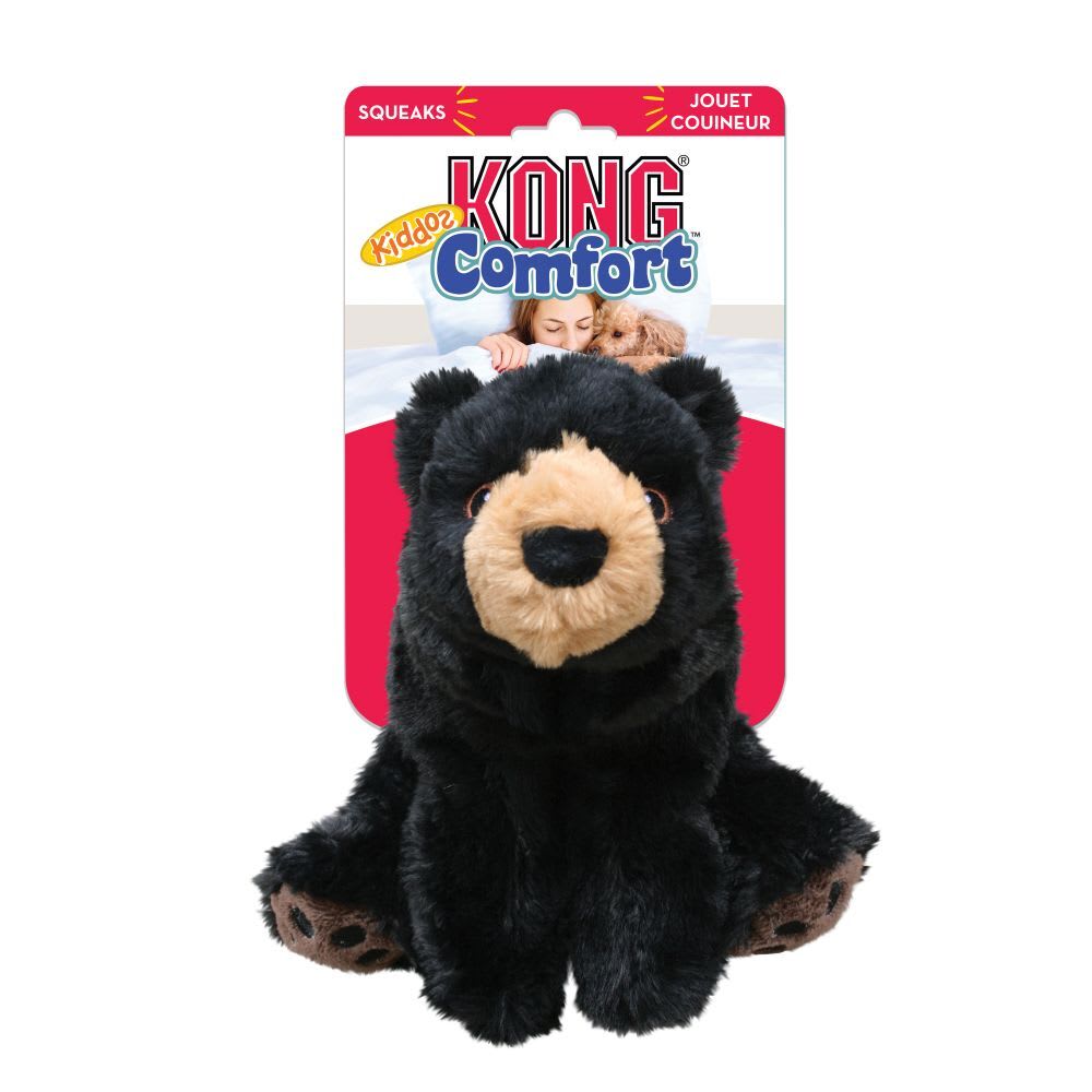 KONG COMFORT OSO PELUCHE NEGRO KIDDOS2