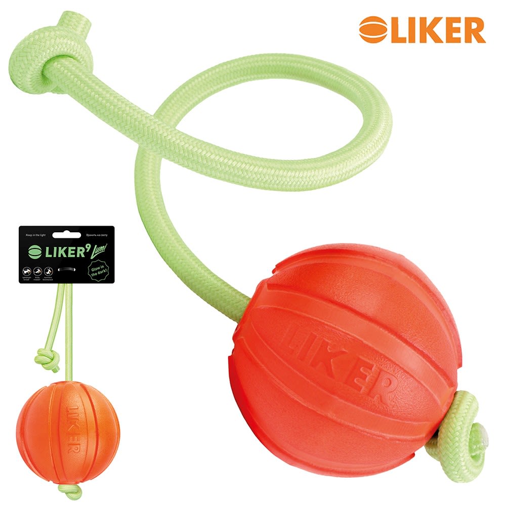 Liker Lumi Pelota con Cuerda que brilla en la oscuridad2