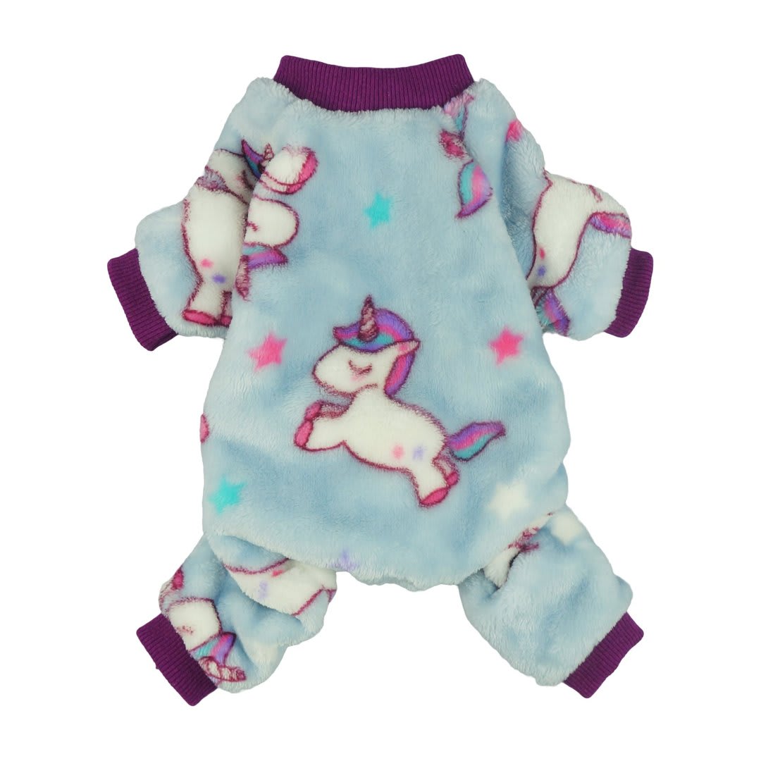 FITWARM PIJAMA UNICORN CELESTE1