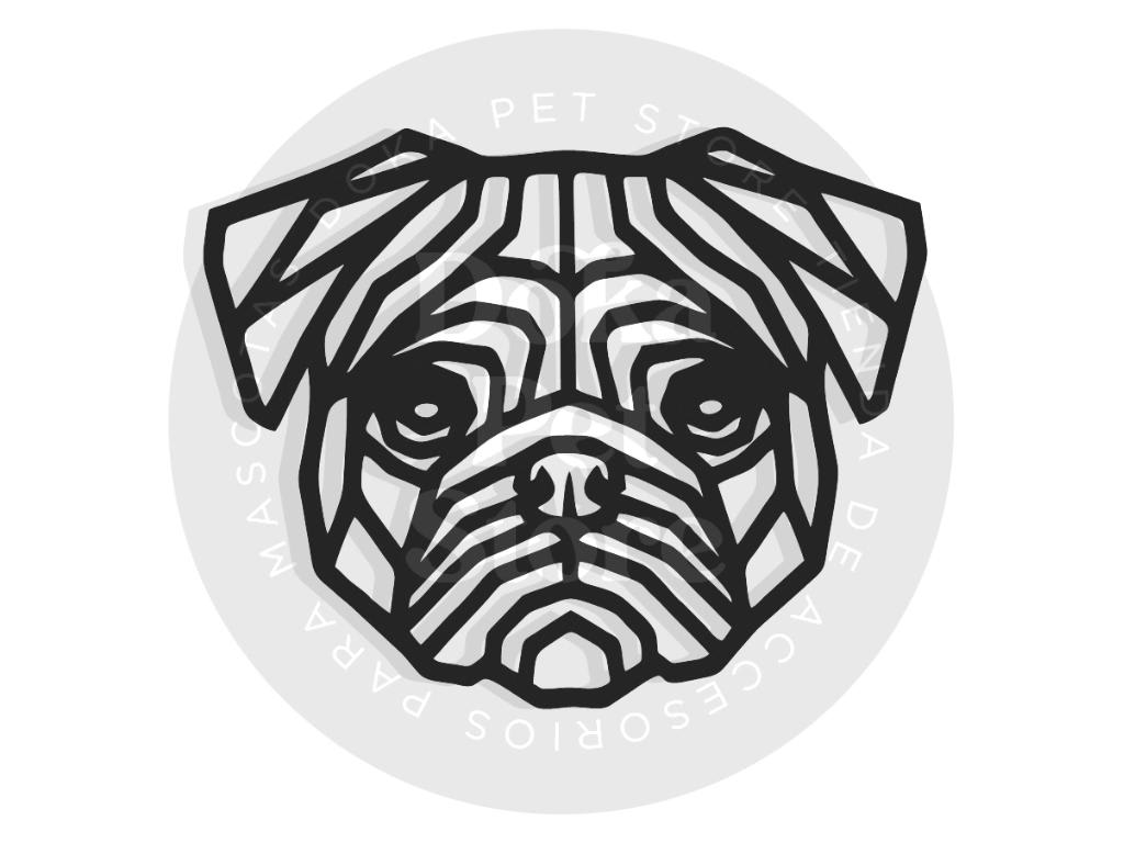 GEOMÉTRICO PUG 21