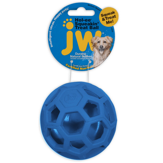 JW HOL-EE SQUEAKIN TREAT BALL2