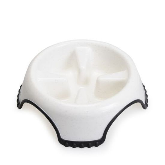 JW PLATO ANTIDESLIZANTE DE ALIMENTACIÓN LENTO CREMA1