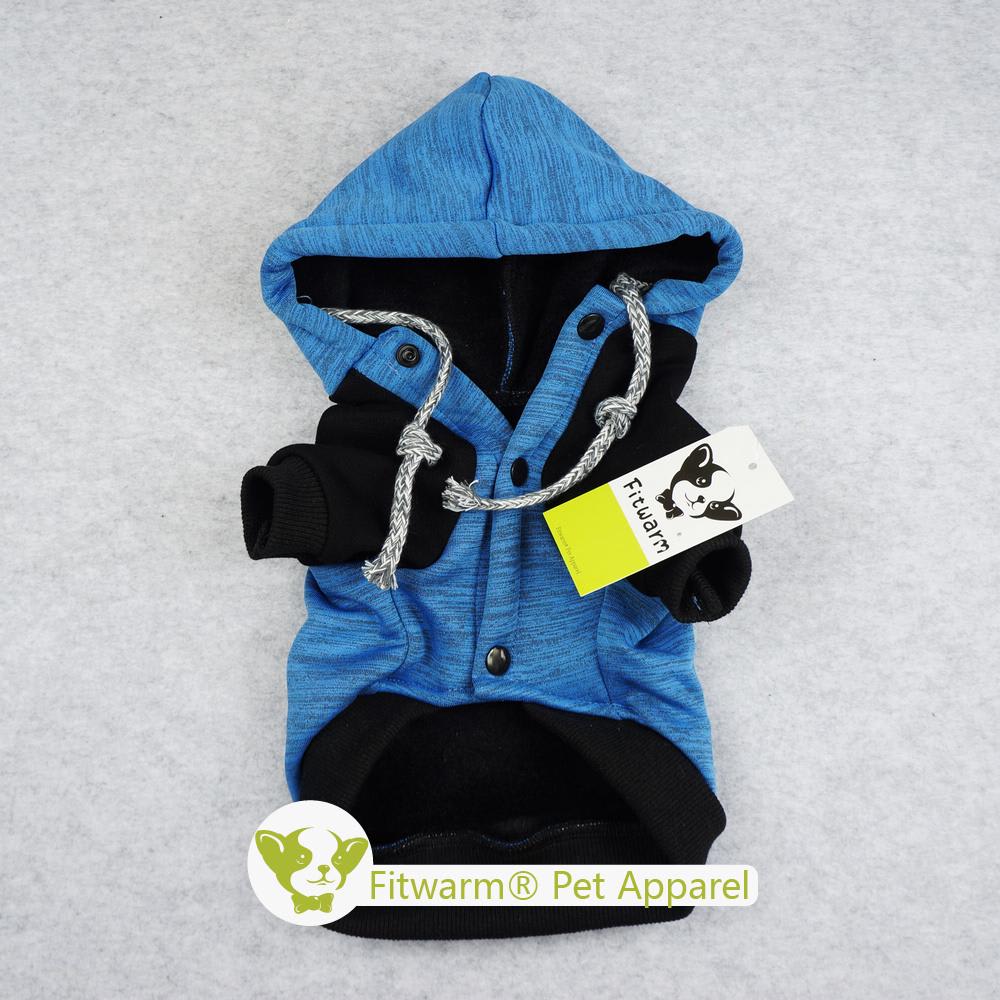 FITWARM SUDADERA AZUL CON CAPUCHA5