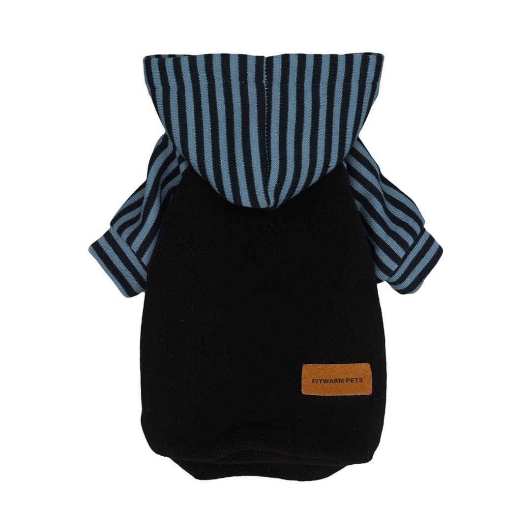 FITWARM SUDADERA NEGRA CON CAPUCHA4
