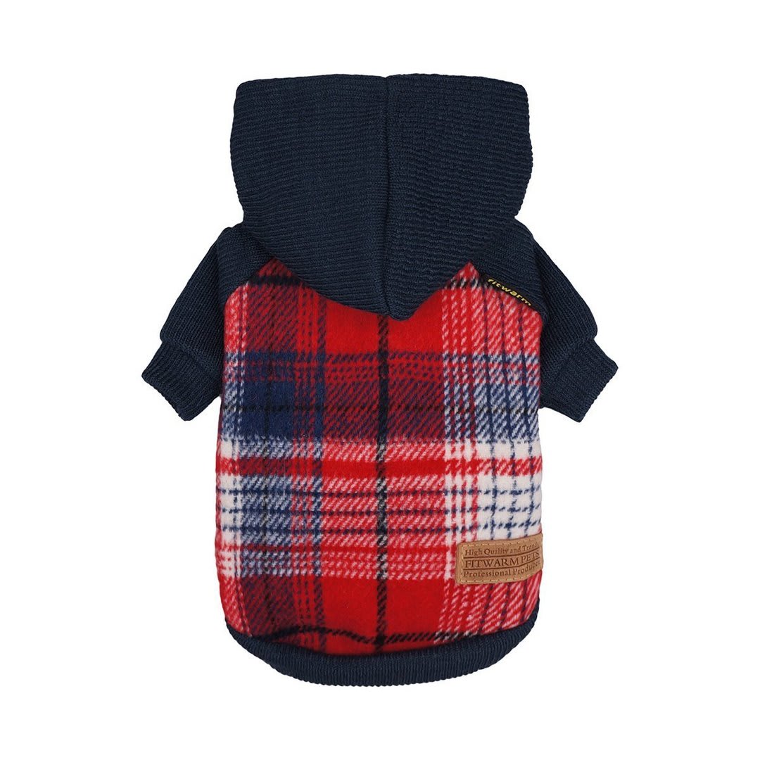FITWARM SUDADERA ROJA CON CAPUCHA4