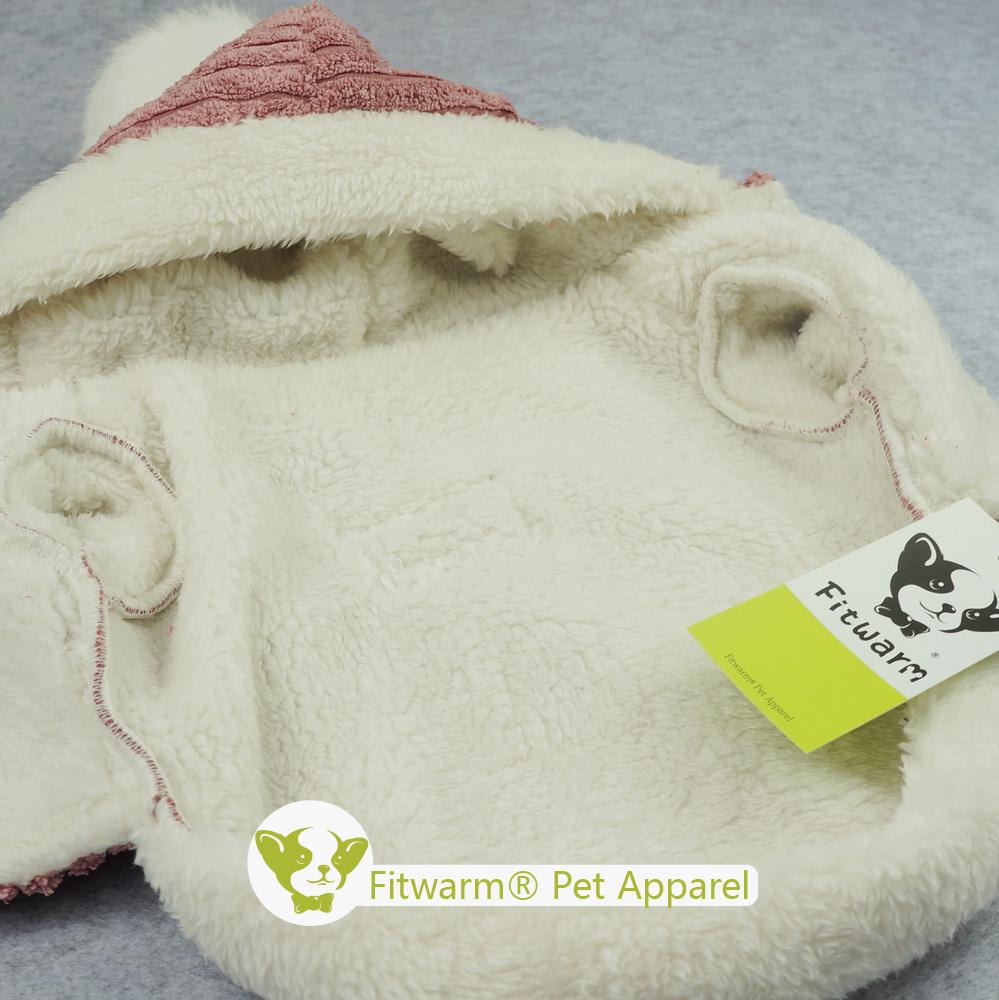FITWARM SUDADERA ROSADA CON CAPUCHA4