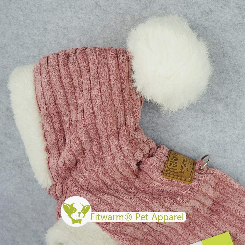 FITWARM SUDADERA ROSADA CON CAPUCHA5