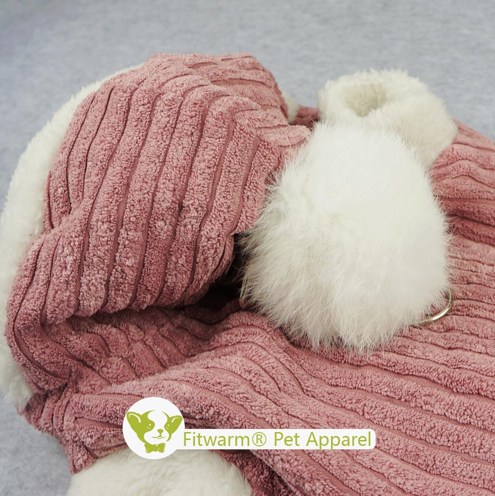 FITWARM SUDADERA ROSADA CON CAPUCHA7