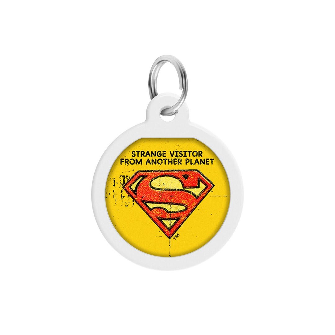 WAUDOG PLACA IDENTIFICACION SMART ID - SUPERMAN VINTAGE - DC COMICS - APP GRATIS2