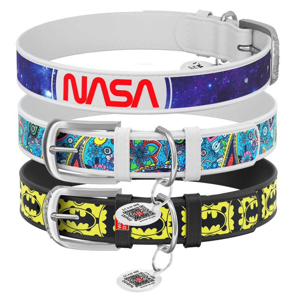 WAUDOG COLLAR BATMAN GREEN1