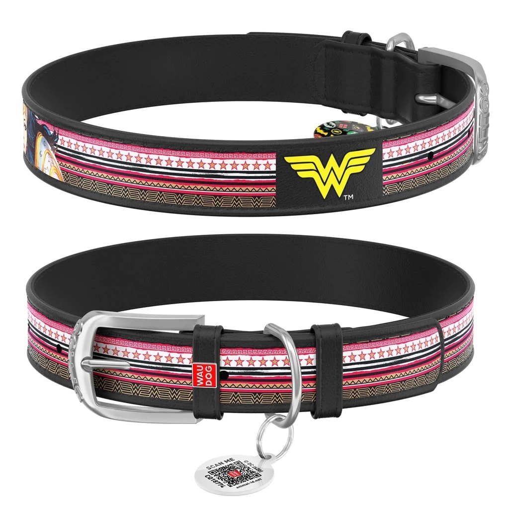 WAUDOG COLLAR WONDERWOMAN CUERO 1