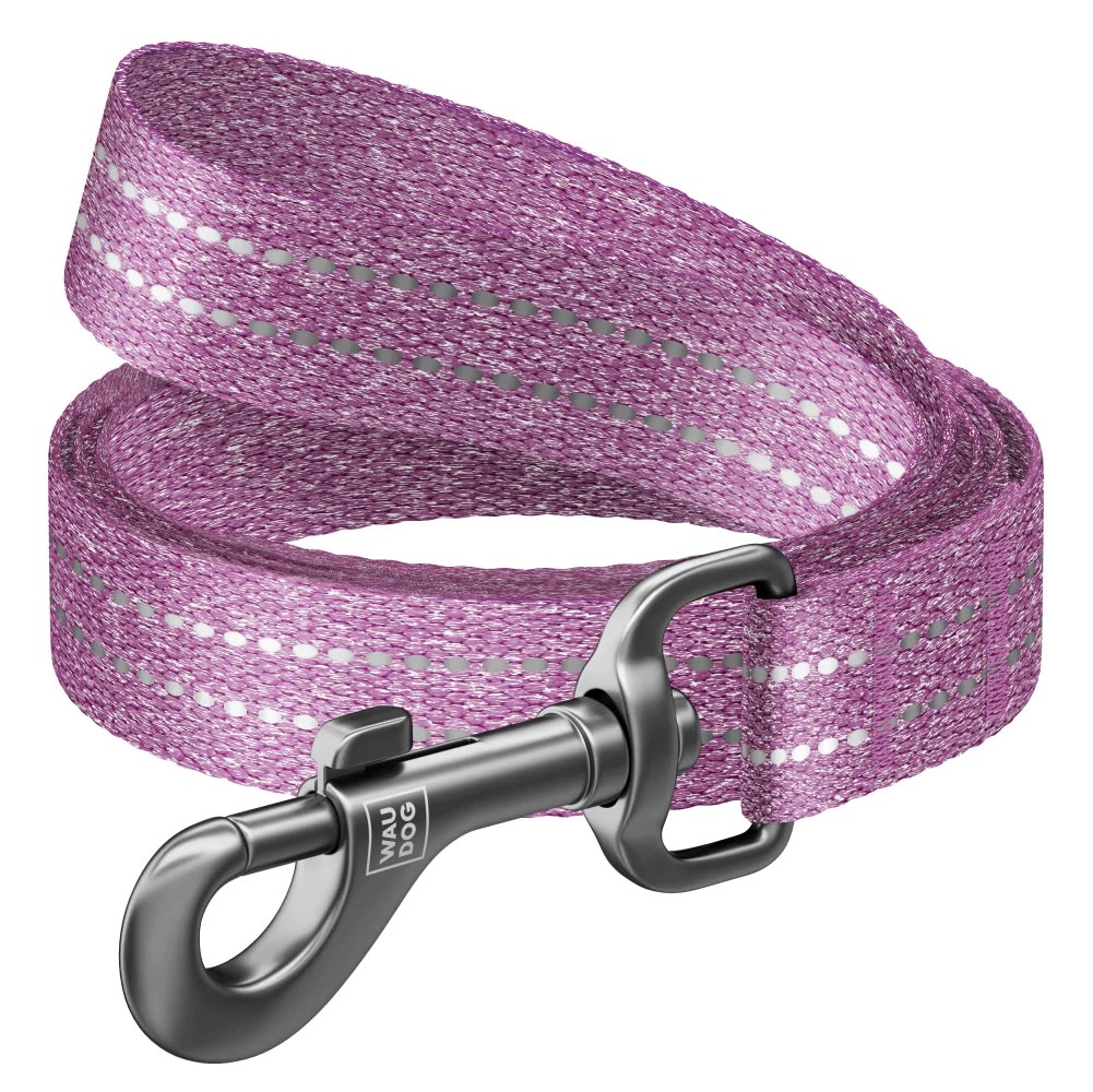 WAUDOG correa morada algodón1