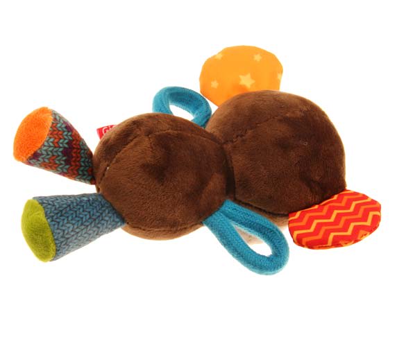 GIGWI PLUSH FRIENDZ MONKEY WITH SQUEAKER4