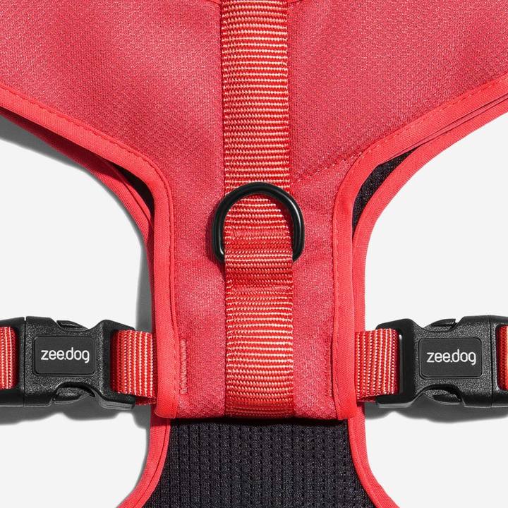 ZEEDOG NEON CORAL PECHERA AIR MESH4