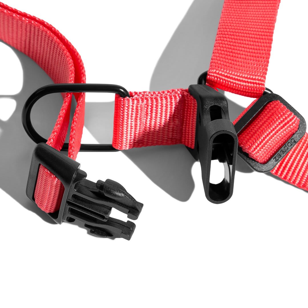 ZEEDOG SOFT WALK HARNESS NEON CORAL3