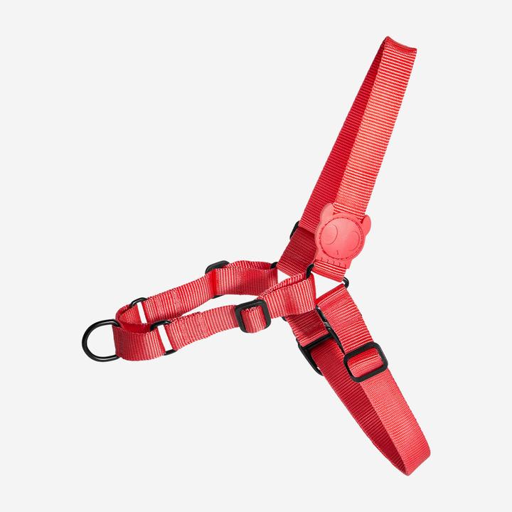 ZEEDOG SOFT WALK HARNESS NEON CORAL1