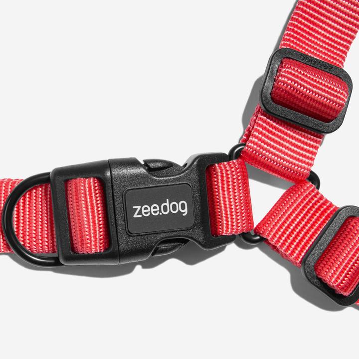 ZEEDOG SOFT WALK HARNESS NEON CORAL4