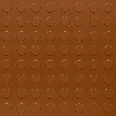 PISO GOMA PALMETA ESTOPEROL CAFE 0.50 X 0.50 MT.1