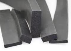 PERFIL GOMA ESPONJA 10 X 100 (ROLLO 25mts) / 1MT