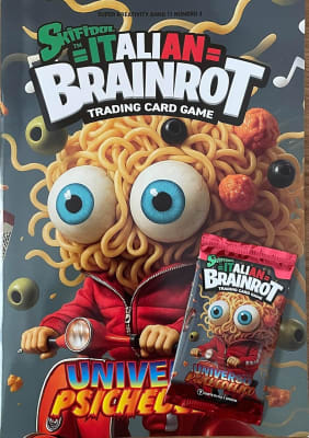 Italian Brainrot Trading Card Game - Album + Sobre