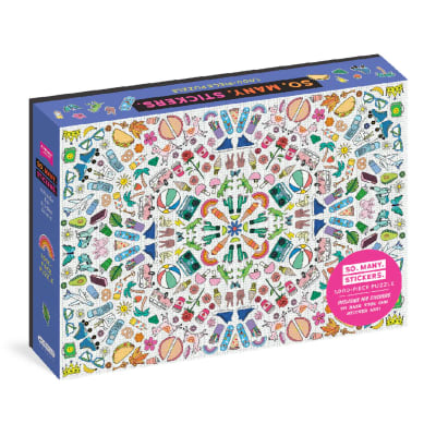 So Many Stickers: Puzzle (1000 pcs)