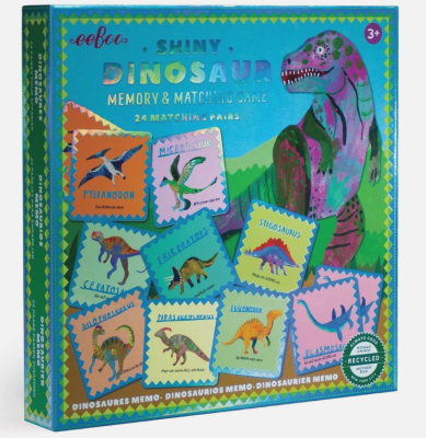 Memorice brillante de dinosaurios