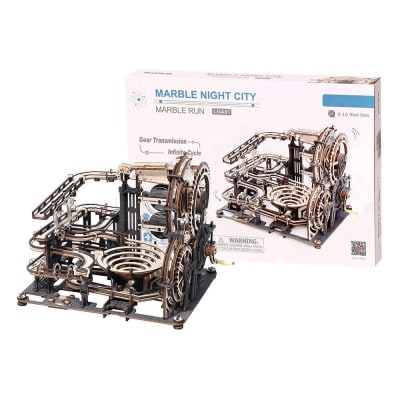 Marble Night City Armable - Carrera de Bolitas