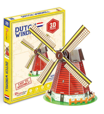 Molino Holandés - Puzzle 3D