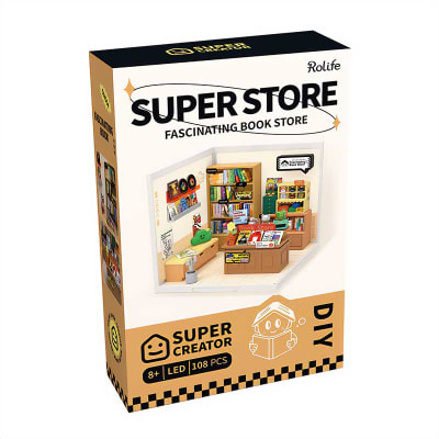 Super Creator Fascinating Book Store