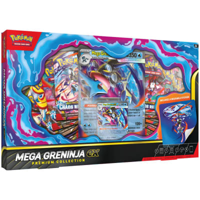 Pokémon TCG Mega-Greninja Ex Premium Colección Prémium