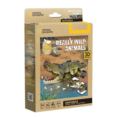 Crocodile NatGeo CubicFun