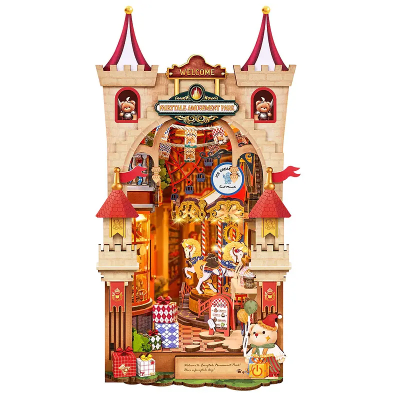 Fairytale Amusement Park Book Nook Rolife