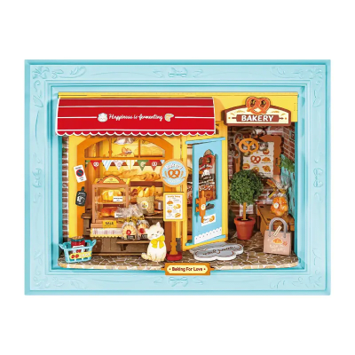 Story Frames Series Fluffy Cat Bakery Rolife
