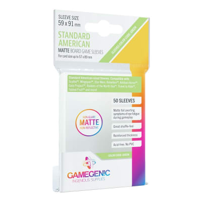 Protectores Gamegenic Standard American (59x91mm)
