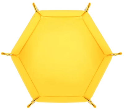 Bandeja para dados - Hexagonales Piel