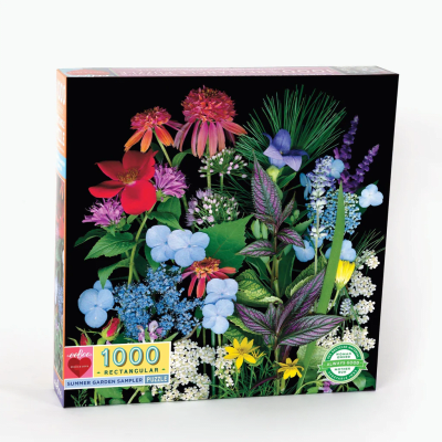 Eeboo: Summer garden sampler (1000 pcs)