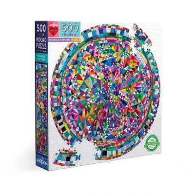 Eeboo: Triangle pattern (500 pcs)