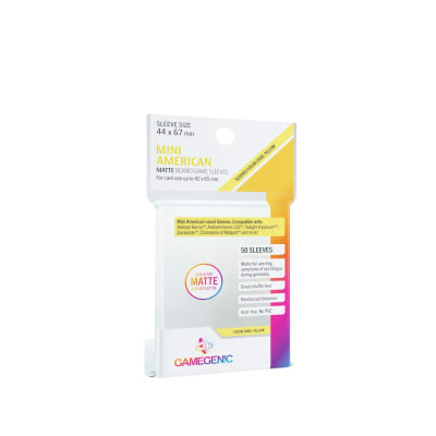 Protectores Gamegenic Mini American (46x71mm)