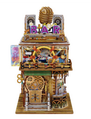 DESK BIN PUNK BAR - Papelero de Escritorio 0