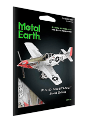 P-51D Mustang - Puzzle 3D Metal 0