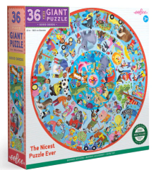 Eeboo Giant Puzzle: Good deeds (36 pcs) 0