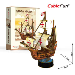 Barco Santa María - Puzzle 3D 0