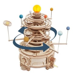 Planetario Sistema Solar Mecanico - Puzzle 3D 0