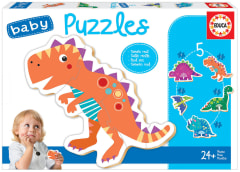 Educa: Dinosaurios Puzzle progresivo 5 en 1 0