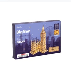 Big Ben - Puzzle 3D Madera LED 0