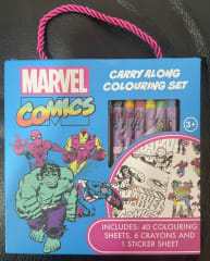 Libreta para colorear Marvel Comics 0
