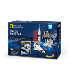 Natgeo Mision Espacial Rompecabezas 3D Cubicfun Kids Niños 0