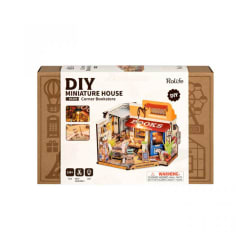 Librería Miniatura Corner Bookstore Robotime 1